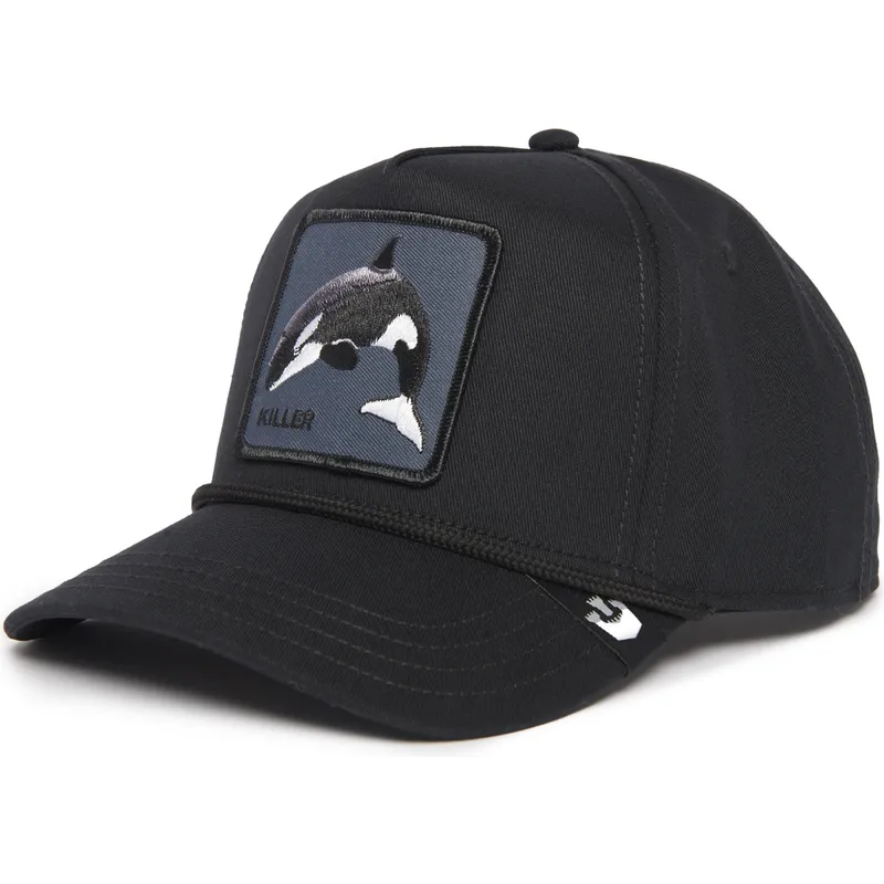 svart-bojd-snapback-keps-orca-killer-whale-100-the-farm-all-over-canvas-fran-goorin-bros