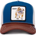 keps-med-bojd-skarm-bla-vit-och-brun-snapback-hund-bulldog-tough-bully-100-the-farm-all-over-canvas-fran-goorin-bros