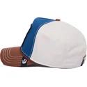 goorin-bros-tough-bully-100-the-farm-all-over-canvas-bla-vit-och-brun-bulldog-snapback-keps