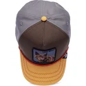 goorin-bros-lone-wolf-100-the-farm-all-over-canvas-brun-gra-och-orange-kurvad-keps-med-snapback-och-varg