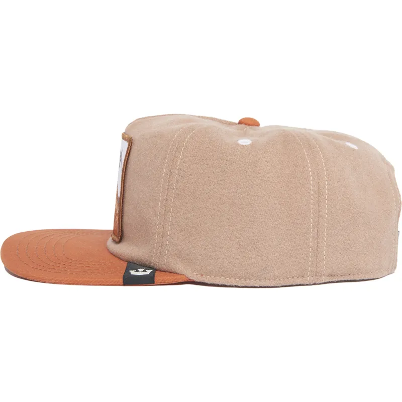 brun-platt-snapback-keps-get-goat-alpine-base-the-farm-flats-fran-goorin-bros