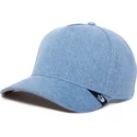 snapbackkeps-med-bojd-skarm-i-blatt-the-farm-nude-denim-fran-goorin-bros