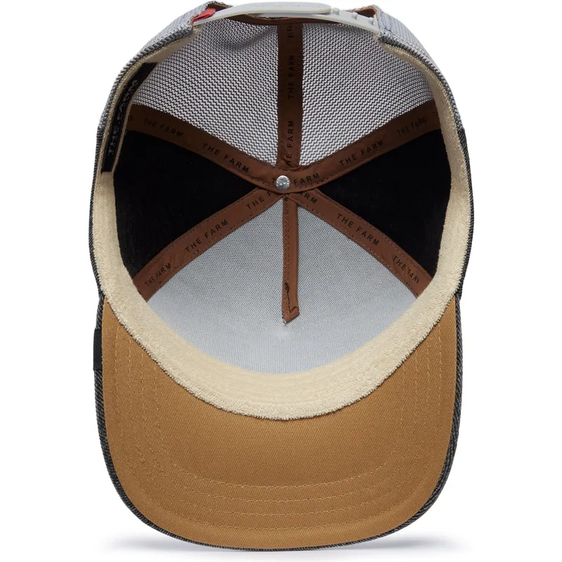 goorin-bros-gra-kurvad-snapbackkeps-the-farm-nude-denim