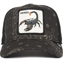 svart-trucker-keps-skorpion-deadly-diamonds-and-pearls-the-farm-paisley-fran-goorin-bros