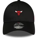svart-justerbar-trucker-keps-9forty-home-field-fran-chicago-bulls-nba-av-new-era