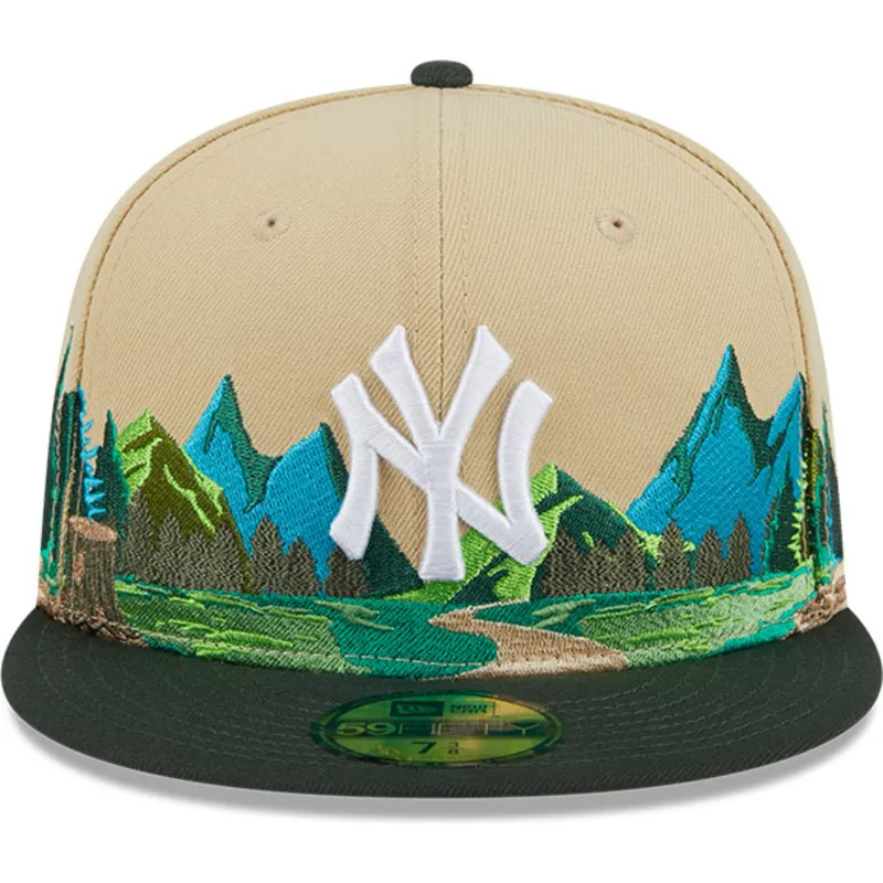 kepsar-plana-brun-justerad-59fifty-team-landscape-fran-new-york-yankees-mlb-av-new-era