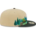 new-york-yankees-mlb-new-era-brun-och-gron-justerbar-59fifty-team-landscape-flat-keps