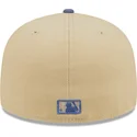 los-angeles-dodgers-mlb-new-era-5950-team-landscape-brun-och-bla-justerbar-flat-keps