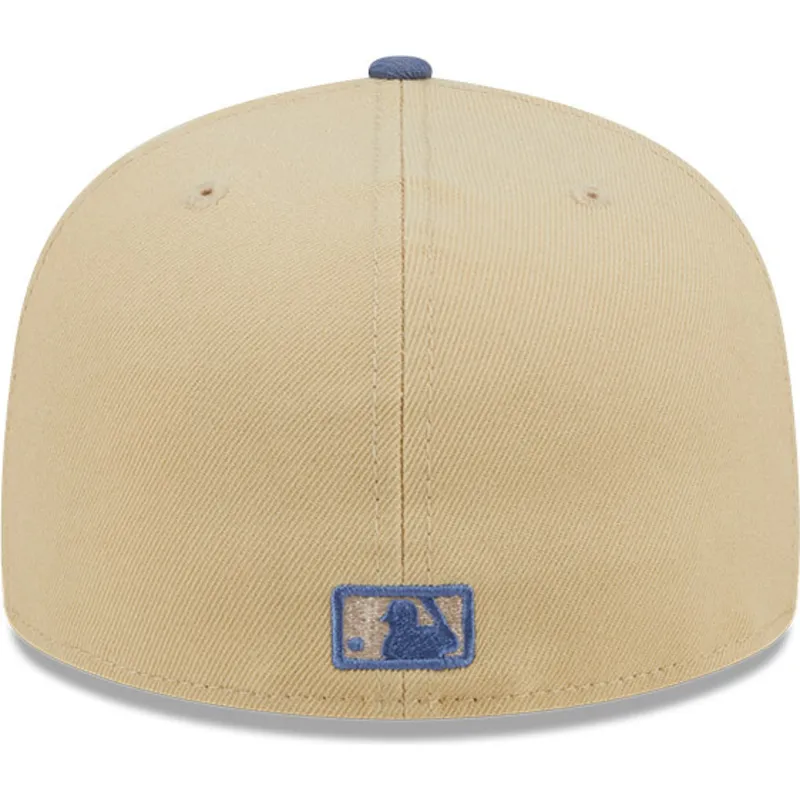 kepsar-plana-brun-justerad-59fifty-team-landscape-fran-los-angeles-dodgers-mlb-av-new-era
