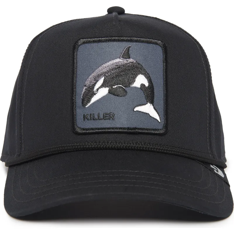 svart-bojd-snapback-keps-orca-killer-whale-100-the-farm-all-over-canvas-fran-goorin-bros