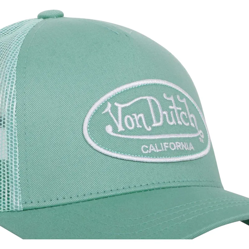 gron-justerbar-trucker-keps-lof-cb-b6-fran-von-dutch