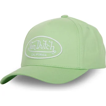 Grön böjd justerbar keps LOF CB C7 från Von Dutch