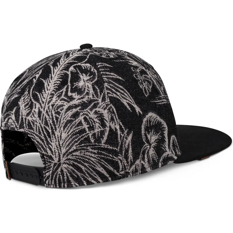 djinns-aloha-couch-svart-snapback-flat-keps