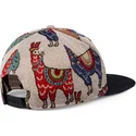 djinns-lama-linen-gra-och-svart-snapback-flat-keps
