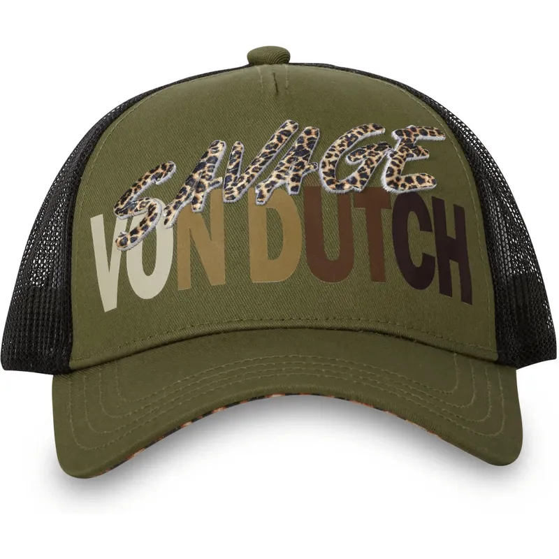 gron-och-svart-trucker-keps-savage-k-fran-von-dutch