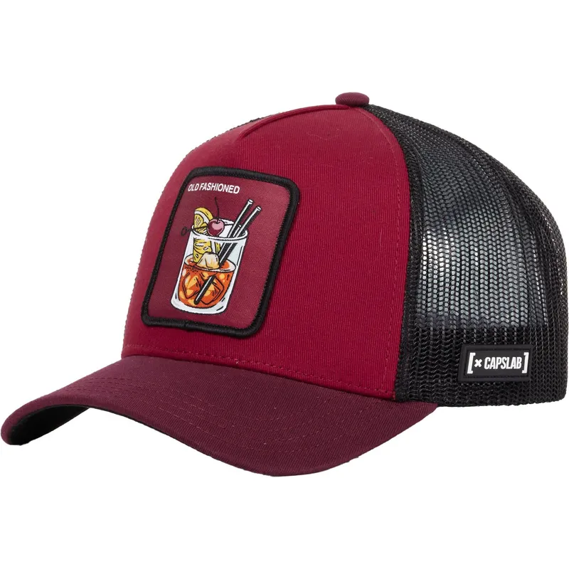 gorra-trucker-granate-old-fashioned-old-cocktails-de-capslab