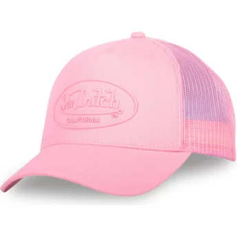 Von Dutch LOG03 Rosa Trucker Keps