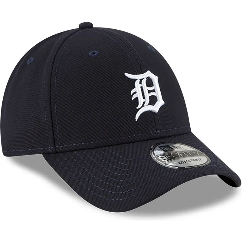bojd-marinbla-justerbar-keps-9forty-the-league-fran-detroit-tigers-mlb-av-new-era