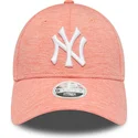 justerbar-rosa-bojd-keps-for-kvinnor-9forty-jersey-new-york-yankees-mlb-fran-new-era