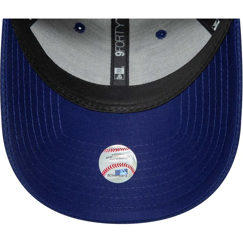 kepsar-curva-bla-justerbart-band-9forty-diamond-era-essential-fran-los-angeles-dodgers-mlb-av-new-era