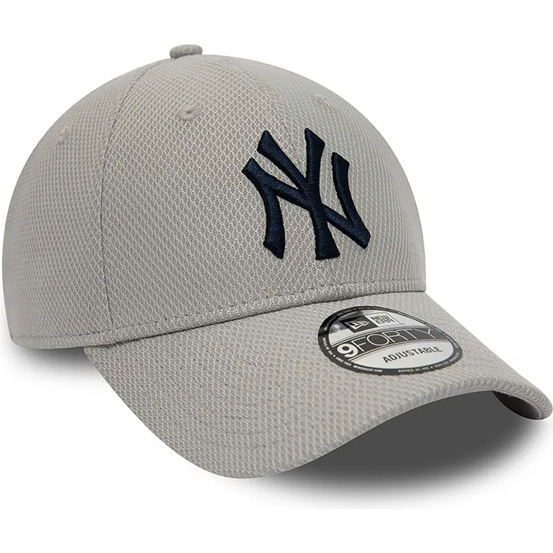 kepsar-curva-gra-justerbart-band-9forty-diamond-era-essential-fran-new-york-yankees-mlb-av-new-era