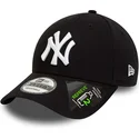 svart-bojd-justerbar-keps-9forty-repreve-league-essential-fran-new-york-yankees-mlb-av-new-era