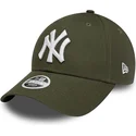 gron-justerbar-kurvad-keps-for-dam-9forty-league-essential-fran-new-york-yankees-mlb-av-new-era