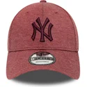kepsar-curva-rod-justerbart-band-granate-granate-9forty-jersey-essential-fran-new-york-yankees-mlb-av-new-era