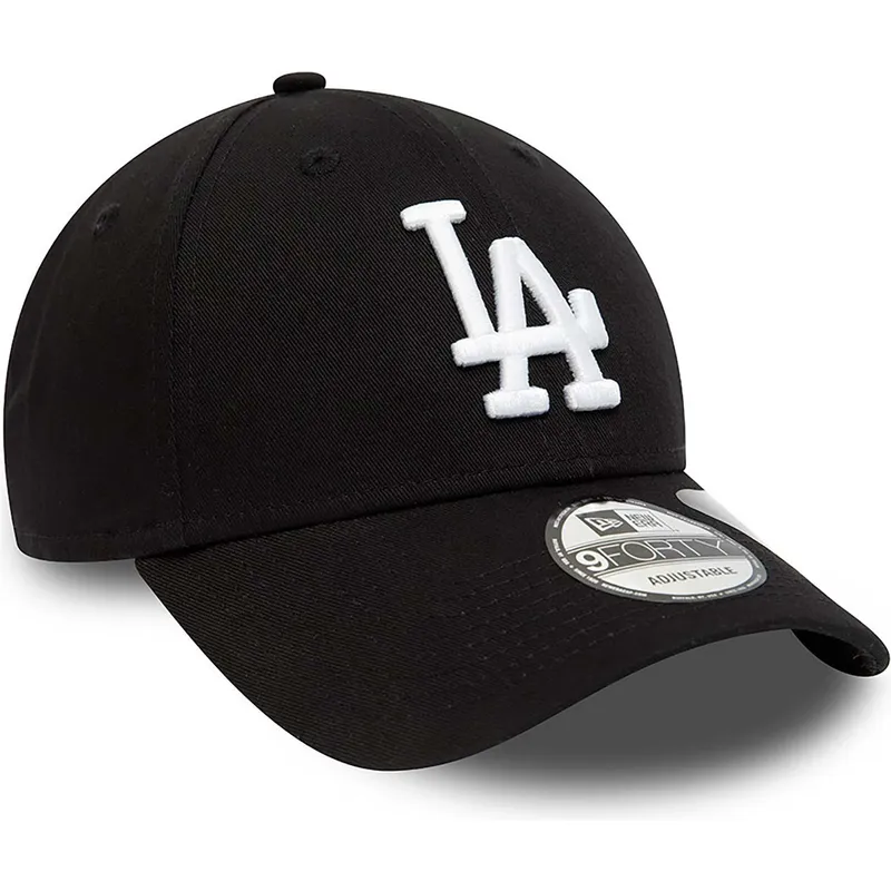 svart-justerbar-bojd-keps-9forty-repreve-league-essential-fran-los-angeles-dodgers-mlb-av-new-era