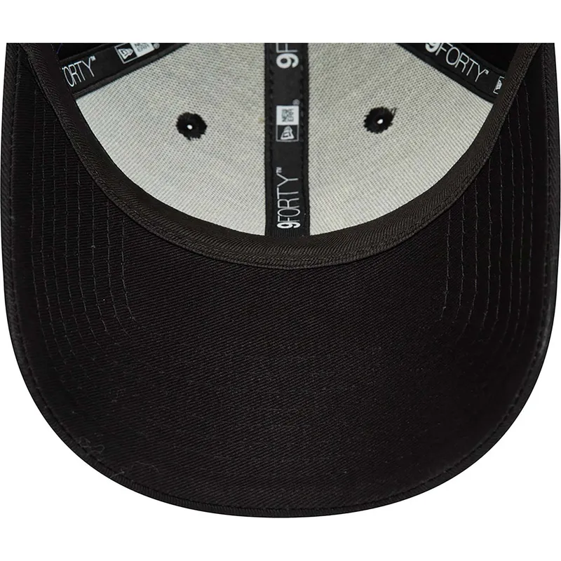 svart-justerbar-bojd-keps-9forty-repreve-league-essential-fran-los-angeles-dodgers-mlb-av-new-era