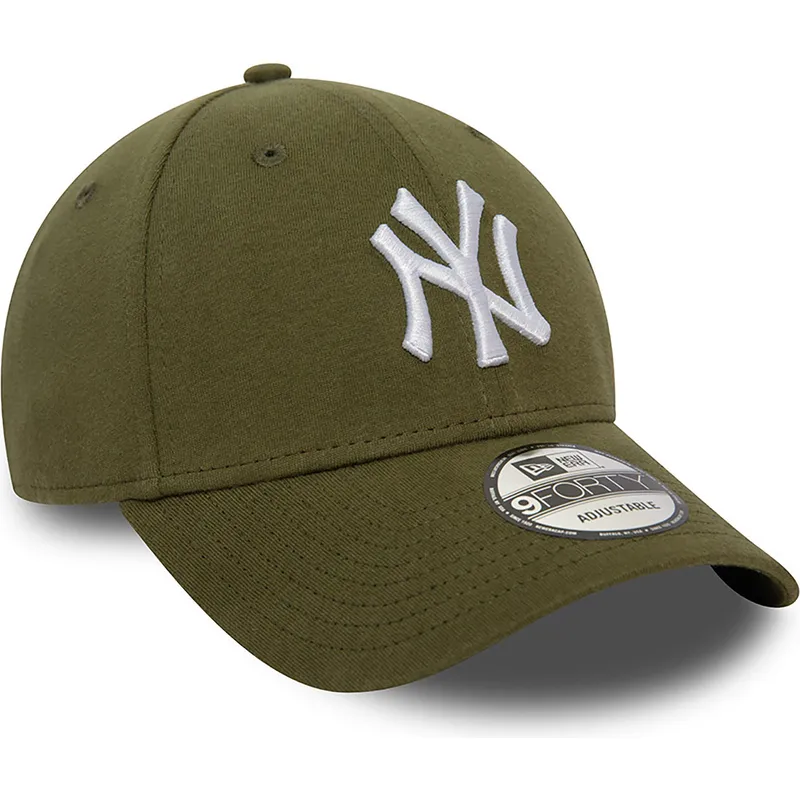 kepsar-curva-gron-justerbart-band-9forty-jersey-essential-fran-new-york-yankees-mlb-av-new-era