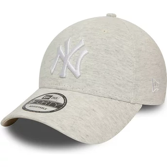 New Era Böjd Brim 9FORTY Jersey Essential New York Yankees MLB Beige Justerbar Keps