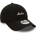 new-era-9twenty-repreve-heritage-script-justerbar-svart-bojd-keps