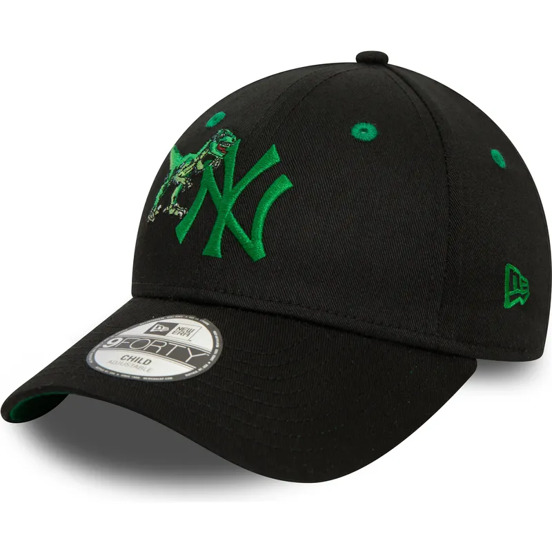 kepsar-curva-svart-justerbart-band-for-barn-9forty-graphic-dinosaurio-fran-new-york-yankees-mlb-av-new-era kepsar-curva-svart-justerbart-band-for-barn-9forty-graphic-dinosaurio-fran-new-york-yankees-mlb-av-new-era