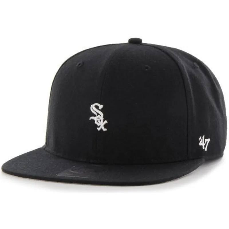 kepsar-plana-svart-snapback-fran-chicago-white-sox-mlb-av-47-brand kepsar-plana-svart-snapback-fran-chicago-white-sox-mlb-av-47-brand