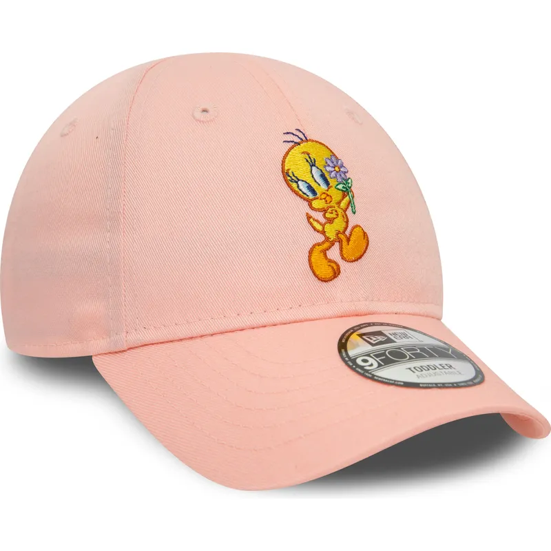 justerbar-rosa-bojd-keps-for-barn-9forty-piolin-looney-tunes-fran-new-era