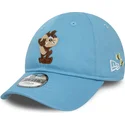 bla-justerbar-bojd-keps-for-barn-9forty-med-tasmanska-djavulen-looney-tunes-fran-new-era