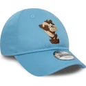 bla-justerbar-bojd-keps-for-barn-9forty-med-tasmanska-djavulen-looney-tunes-fran-new-era
