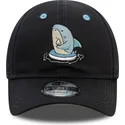 kepsar-curva-marinbla-justerbart-band-for-barn-9forty-character-fran-tiburon-av-new-era