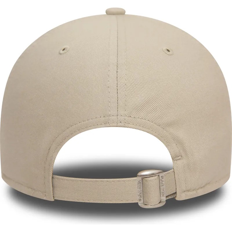 kepsar-curva-beige-justerbart-band-rosa-9forty-league-essential-fran-los-angeles-dodgers-mlb-av-new-era