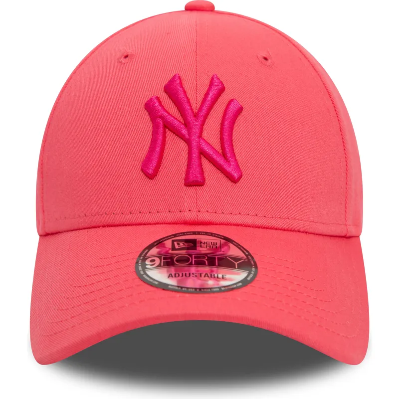 kepsar-curva-rosa-justerbart-band-9forty-league-essential-fran-new-york-yankees-mlb-av-new-era