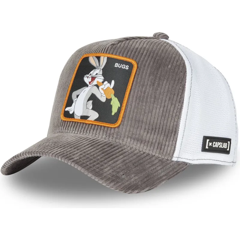 capslab-looney-tunes-bugs-bunny-bug6-brun-och-vit-truckerkeps