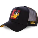 svart-truckerkeps-for-barn-daffy-anka-kiddaf1-looney-tunes-fran-capslab