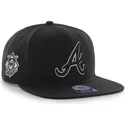 kepsar-plana-svart-snapback-fran-atlanta-braves-mlb-av-47-brand