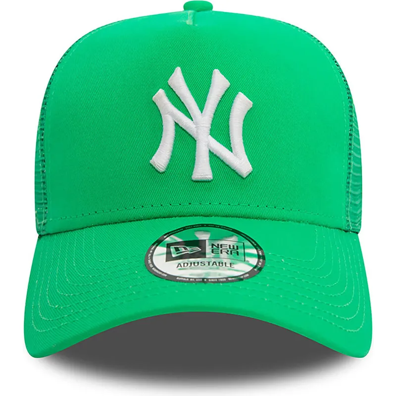 kepsar-curva-gron-snapback-a-frame-league-essential-fran-new-york-yankees-mlb-av-new-era