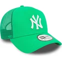 kepsar-curva-gron-snapback-a-frame-league-essential-fran-new-york-yankees-mlb-av-new-era