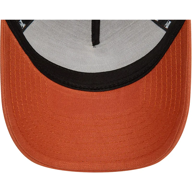 brun-trucker-keps-a-frame-league-essential-fran-los-angeles-dodgers-mlb-av-new-era