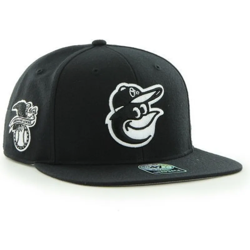 kepsar-plana-svart-snapback-de-mascota-fran-baltimore-orioles-mlb-av-47-brand kepsar-plana-svart-snapback-de-mascota-fran-baltimore-orioles-mlb-av-47-brand