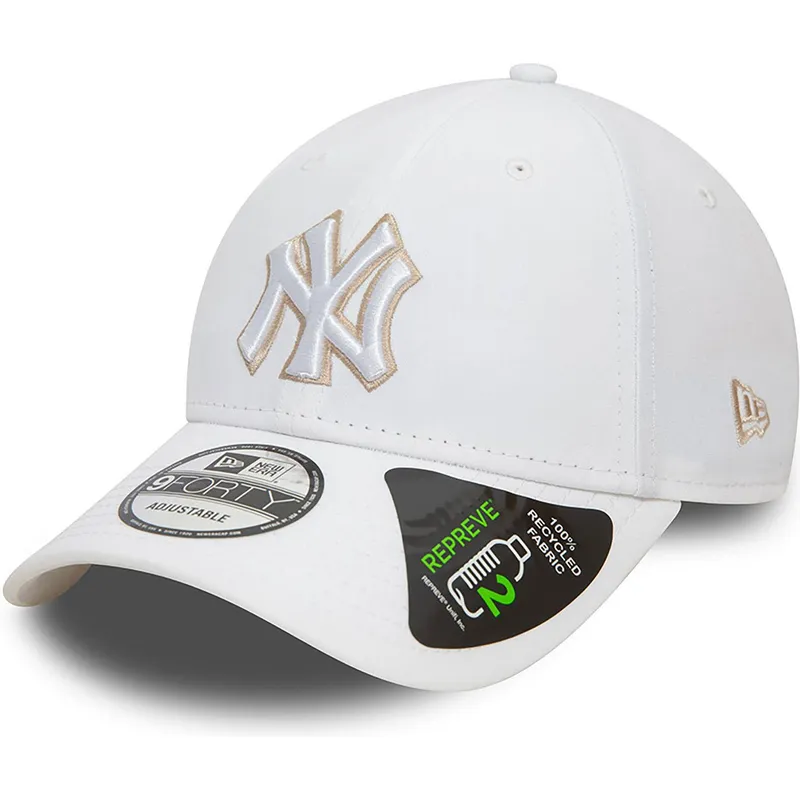 vit-justerbar-kurvad-keps-9forty-repreve-outline-new-york-yankees-mlb-fran-new-era