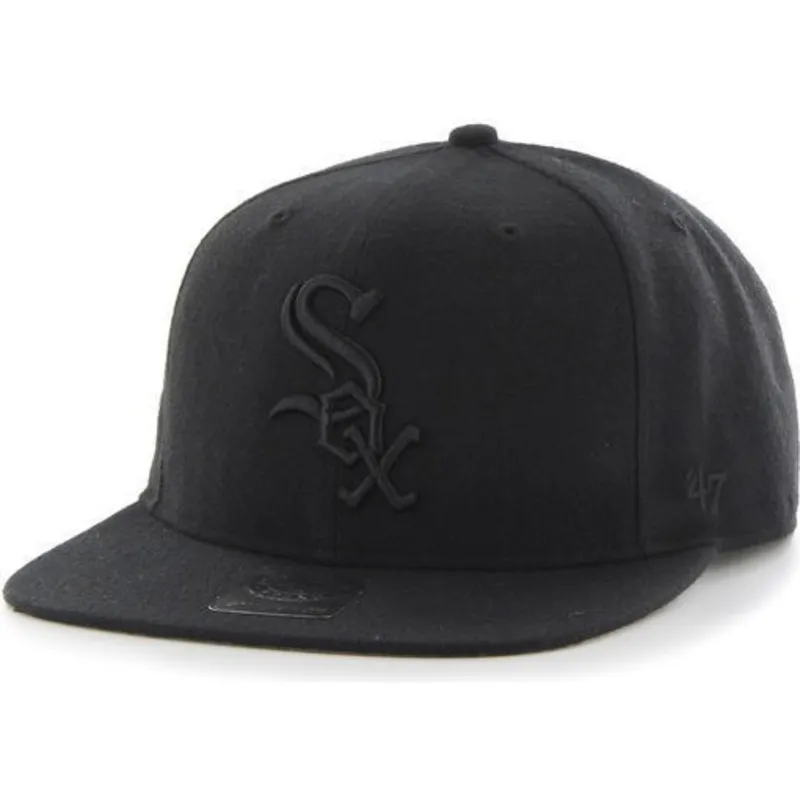 kepsar-plana-svart-snapback-fran-chicago-white-sox-mlb-av-47-brand kepsar-plana-svart-snapback-fran-chicago-white-sox-mlb-av-47-brand